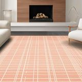 Playful Peach Ogee Texture(Beige)