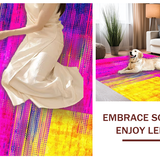 Bold Abstract Expressionist Vibe(Pink)