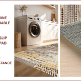 Ultra Soft Area Rug, Non Slip, Stain Resistant, Washable Area Rugs for Living Room, Bedroom, Vibrant Modern Wildlife Aesthetic(Beige)
