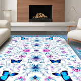 Enchanting Floral Butterfly Fusion(White)