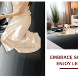 Elegant Silky Shag Aesthetic(Black)