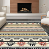 Elegant Abstract Layered Motif(Black)