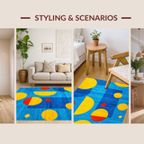 Joyful Playmat with Bold(Blue)