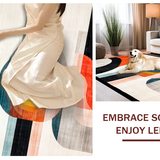 Elegant Modern Tiled Composition(Gray)