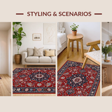 Modern Abstract Floral Elements(Red)