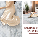 Stylish Modern Fluffy Element(Gray)