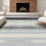Ultra Soft Area Rug, Non Slip, Stain Resistant, Washable Area Rugs for Living Room, Bedroom, Timeless Elegant Warmth Accents(Gray)