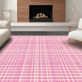Artful Plush Abstract Layering(Pink)