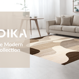 Trendy Warm Abstract Waves(Beige)
