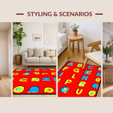 Interactive Colorful Learning Aesthetic(Red)