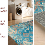Transitional Distressed Diamond Style(Blue)