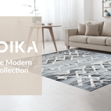Sophisticated Abstract Diamond Composition(Gray)