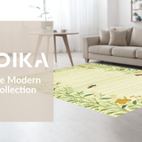 Contemporary Green Accents(Beige)