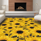 Playful Floral Contrast Element(Yellow)