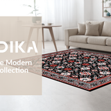 Stylish Earthy Geometric Fusion(Black)