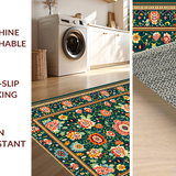 Elegant Earthy Tones Floral Design(Green)