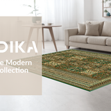 Vibrant Abstract Patterned Elegance(Green)