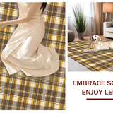 Classic Elegant Checkerboard Texture(Beige)