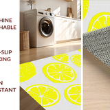 Quirky Modern Citrus Illustration(Yellow)