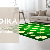 Charming Rustic Shamrock Motif(Green)