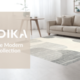 Ultra Soft Area Rug, Non Slip, Stain Resistant, Washable Area Rugs for Living Room, Bedroom, Luxurious Soft Animal Motif(Gray)