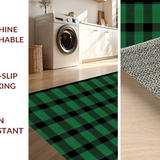 Chic Reversible Plaid Farmhouse Aesthetic(Green)