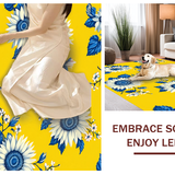 Radiant Yellow and Blue Harmony(Yellow)