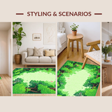 Whimsical Pastel Themed Landscape(Green)