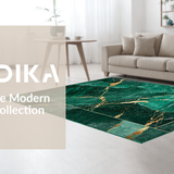 Chic Emerald Swirl Design(Green)