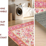 Chic Rose Toned Geometric Design(Pink)