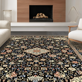 Stylish Retro Inspired Flora(Black)