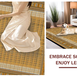 Ultra Soft Area Rug, Non Slip, Stain Resistant, Washable Area Rugs for Living Room, Bedroom, Cute Gourmet Snack Visual Appeal(Gold)