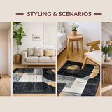 Elegant Abstract Geometric Aesthetic(Black)