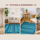 Chic Vintage Trellis Aesthetic(Blue)