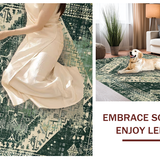 Artful Distressed Linear Composition(Black)