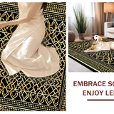 Sleek Minimalist Tiled Design Appeal(Black)