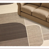 Ultra Soft Area Rug, Non Slip, Stain Resistant, Washable Area Rugs for Living Room, Bedroom, Chic Western Patterned Accent(Gray)