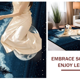 Celestial Wolf Nighttime Aesthetic(Blue)