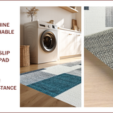 Ultra Soft Area Rug, Non Slip, Stain Resistant, Washable Area Rugs for Living Room, Bedroom, Contemporary Minimalist Bedroom Washable Area Carpet(Gray)