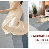 Ultra Soft Area Rug, Non Slip, Stain Resistant, Washable Area Rugs for Living Room, Bedroom, Contemporary Minimalist Dining Room Soft Indoor Rug(Gray)