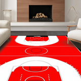 Energetic Red and Black Composition(Red)
