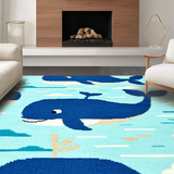 Cute Marine Life Illustration Style(Blue)