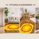 Cheerful Solar Radiance Motif(Yellow)
