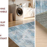 Artful Blue Tones Floral Influence(Blue)