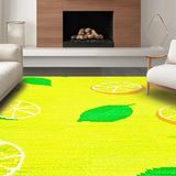 Elegant Black and Yellow Floral Fusion(Yellow)