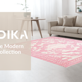 Vibrant Playful Wavy Motif(Pink)