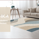 Ultra Soft Area Rug, Non Slip, Stain Resistant, Washable Area Rugs for Living Room, Bedroom, Neutral Driftwood Living Room Stain-Resistant Area Rug(Beige)