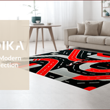 Sophisticated Black Geometric Aesthetic(Black)