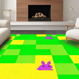 Chic Festive Colorful Layered Ensemble(Green)