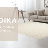 Ultra Soft Area Rug, Non Slip, Stain Resistant, Washable Area Rugs for Living Room, Bedroom, Warm Earth Tone Geometric Shapes(Beige)